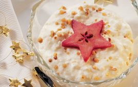 Apfel-Nougat-Creme mit Apfelstern